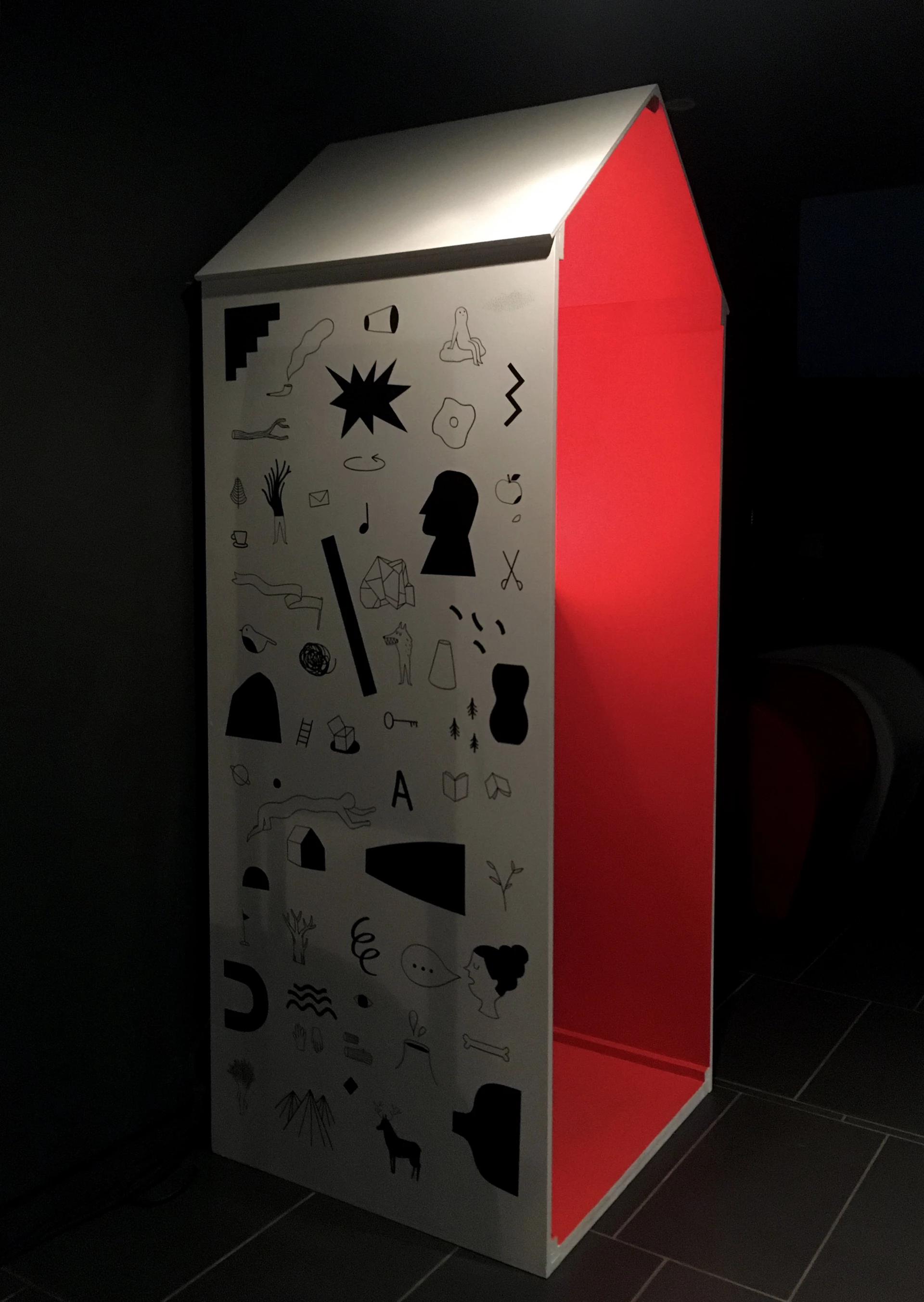 Delphine Perret - Les cabanes - dispositifs sonores