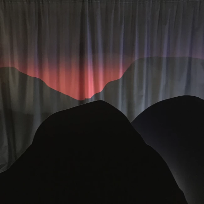 Delphine Perret - La montagne dort - installation