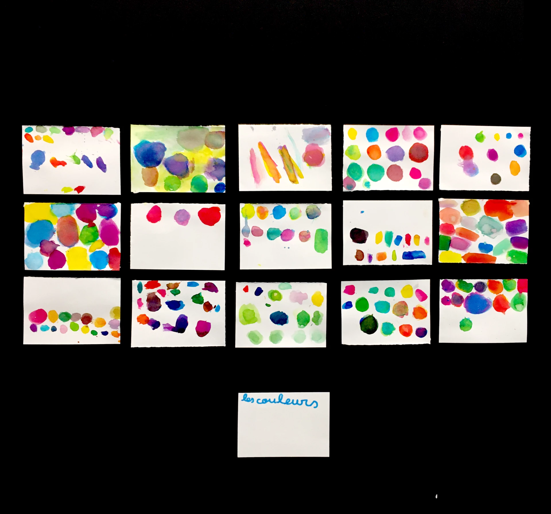 Delphine Perret - Couleurs et papier - médiation