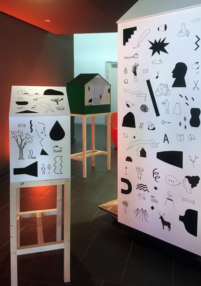 Delphine Perret - Les cabanes - dispositifs sonores