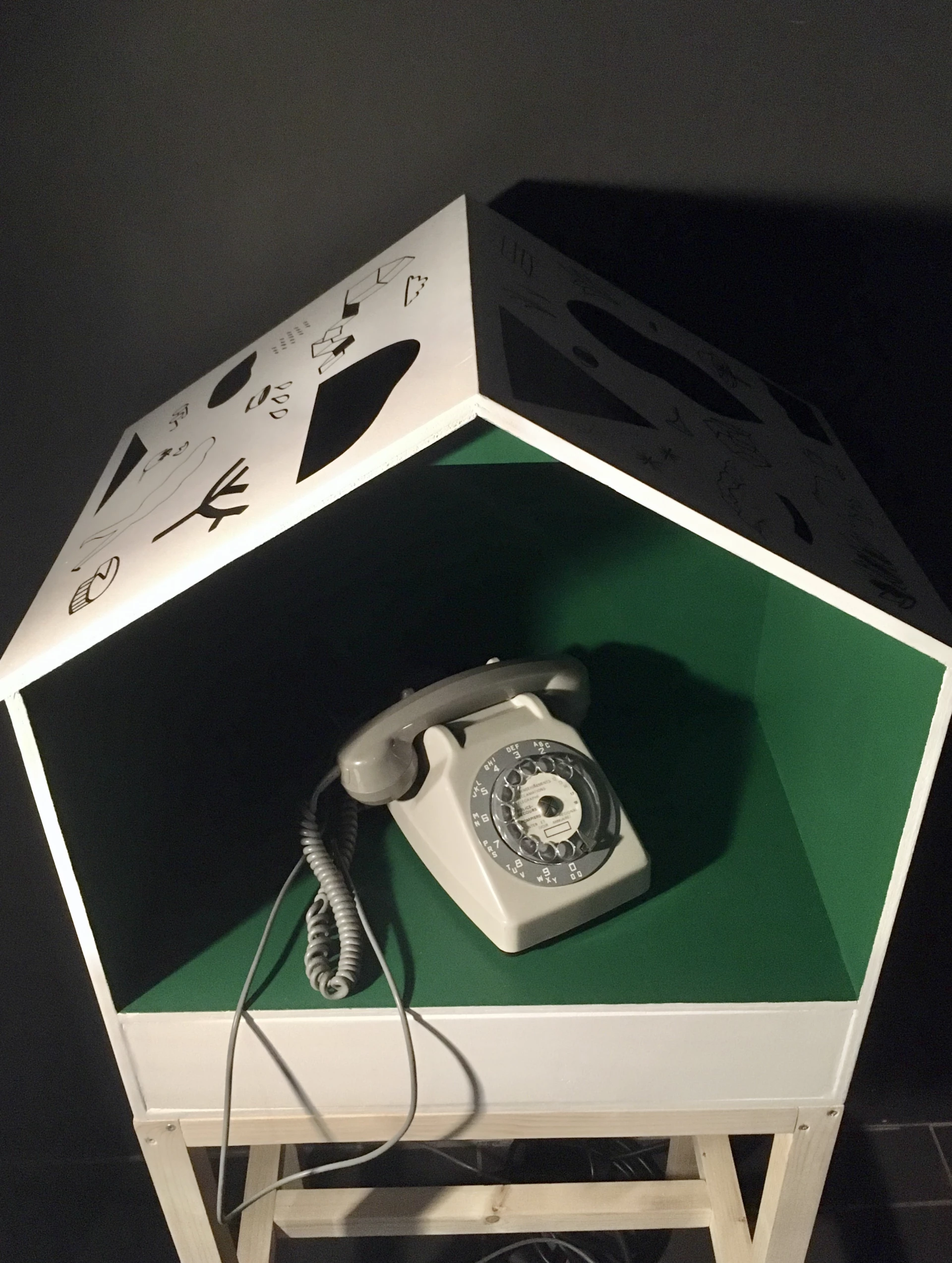 Delphine Perret - Les cabanes - dispositifs sonores